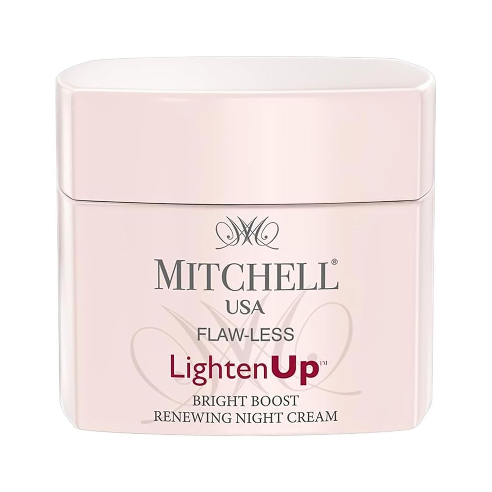 Mitchell U.S.A. Flawless Lighten Up Bright Boost Renewing Night Cream New In Box